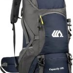 Backpack 50 liter Travel Rugzak Lichtgewicht Blauw | bol