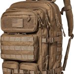 Falko Tactische rugzak 50 liter, 2,4x sterker, militaire rugzak, robuuste rugzak, grote rugzak met Molle webbing, werk, buitenshuis, Large, Modern : Amazon.nl: Sport & outdoor