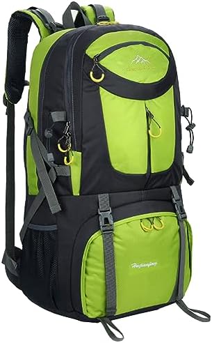 rugzak-50-liter-482dsw-1.jpg MYMM Rugzak van 50 liter, ideaal voor buitensport, wandelen, trekking, kampeerreizen en bergbeklimmen, waterdichte bergbeklimmerstas, dagrugzakken voor reizen, rugzak, Groen : Amazon.nl: Sport & outdoor - Afbeelding 1