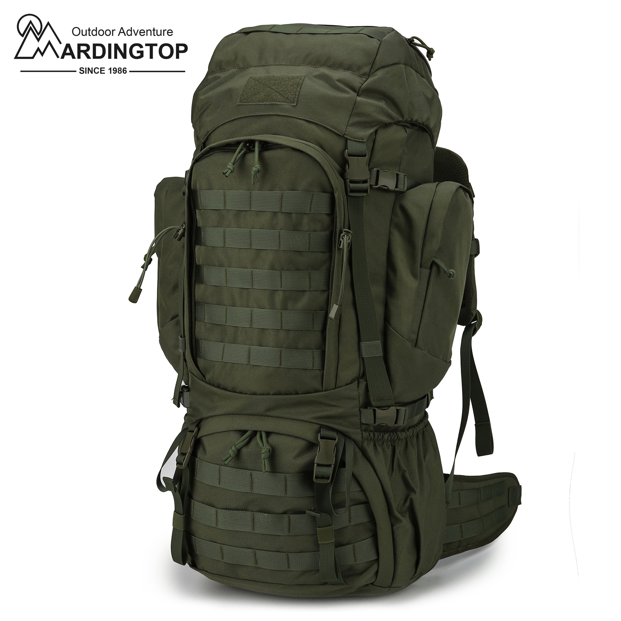 rugzak-60-liter-976gnb-1.jpg Tactical 60 Liter Rugzak Camo Military Gear Overload Backpack 60 L Coyote Buy Online - Afbeelding 1