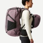 Rugzak Travel 900 60 + 6 liter bruin | Decathlon