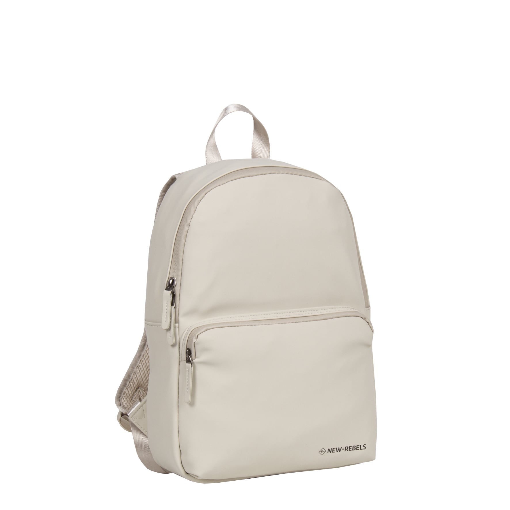 rugzak-beige-406eba-1.jpg New Rebels ® Harper 2 Backpack Laptoptas Rugtas 11 Liter Beige - Afbeelding 1
