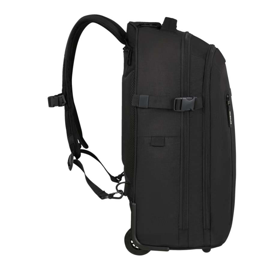 rugzak-met-wielen-388qzz-1.jpg Samsonite Roader rugtas op wielen Deep Black | Stuivenga Lederwaren Delft - Afbeelding 1