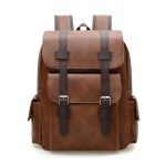 Heren Leren Schoudertas Rugzak Waterdichte Retro Laptoptas voor Zaken & Reizen (Vintage Schooltas met Grote Capaciteit) kopen vanaf een prijs van 6.5 | Joom