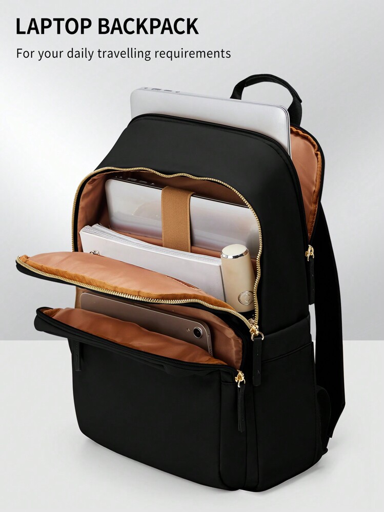 schooltas-met-laptopvak-dames-325dyq-1.jpg Laptoprugzak voor dames (14/15 inch), modieuze, waterdichte en lichtgewicht rugzak geschikt voor reizen/werk/zakelijk gebruik/leraar/verpleegkundige, met laptopvak, stijlvolle damesrugzak/portemonnee, dagelijkse rugzak/ schooltas voor meisjes | SHEIN EUR - Afbeelding 1