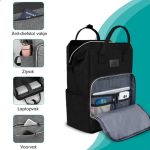 Laptoprugzak Rugtas Met Laptopvak Dames Rugtas Schooltassen Leer Laptoptassen Schooltas Met Laptopvak