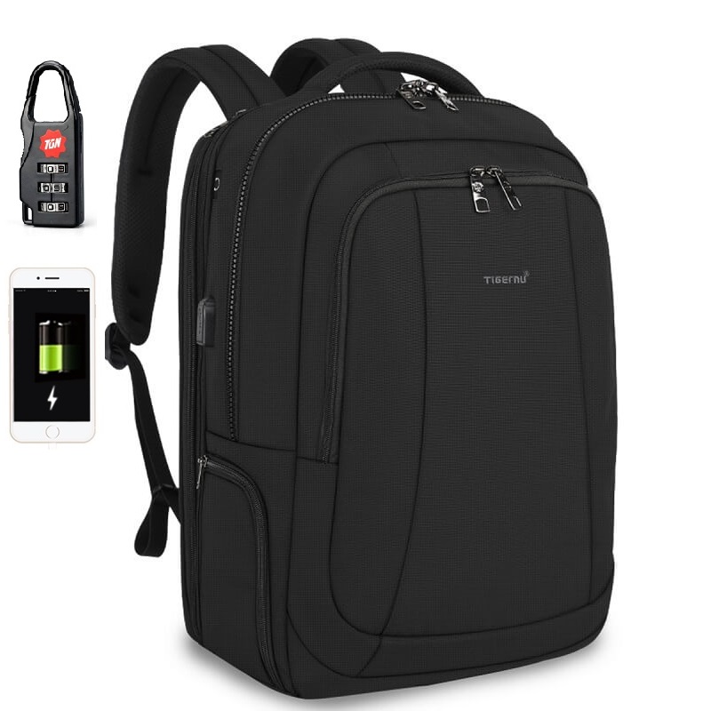 schooltassen-met-laptopvak-525npa-1.jpg Rugtas Schooltassen Met Laptopvak Meiden Laptop Rugzak Tas Waar Laptop In Kan Tigernu Daily II Laptop - Afbeelding 1