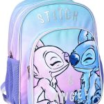 Cerda Group Disney Stitch en Angel rugzak meisje 2 vakken Hoogte 38cm | bol