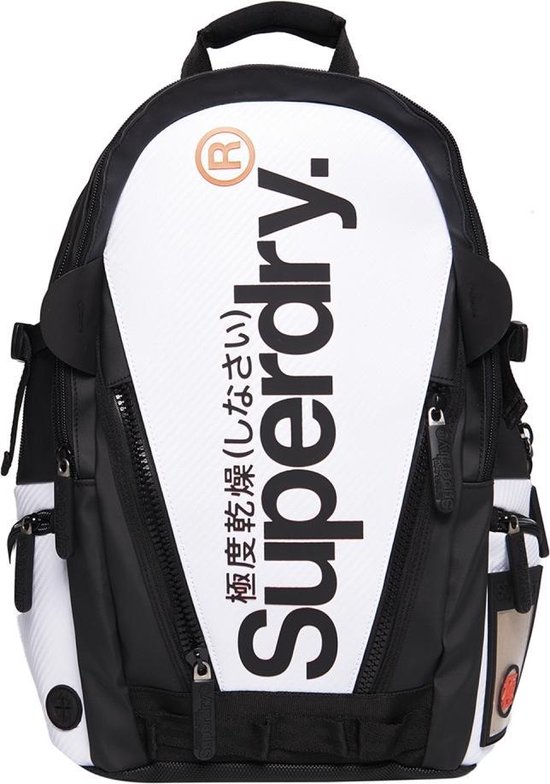 superdry-rugzak-152zna-1.jpg Superdry backpack Tarp Laptop vak Wit | bol - Afbeelding 1