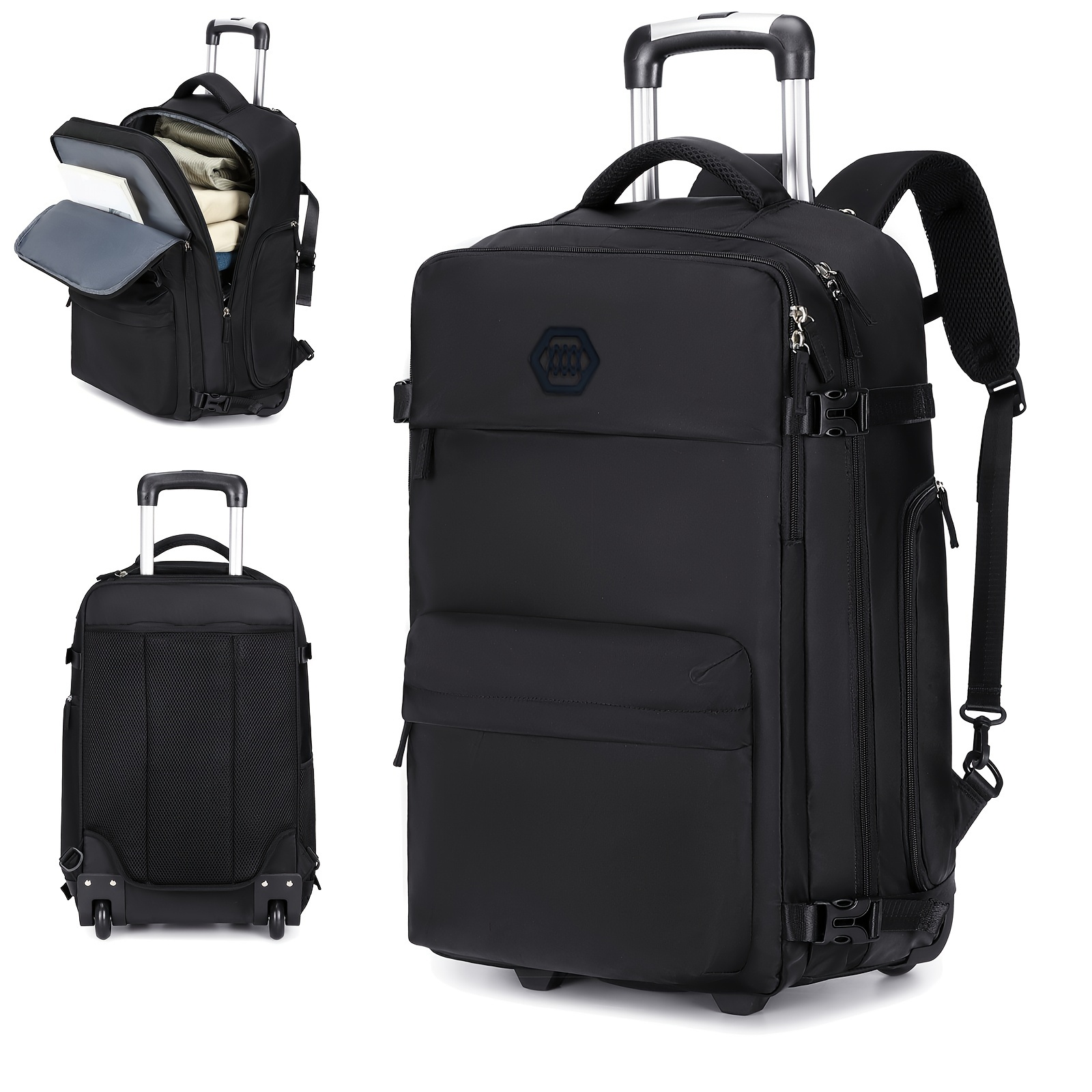 travelbags-rugzak-974zud-1.jpg Rugzak Tas Op Wielen Rugzak Trolley Kopen? Bekijk Ze Bij Travelbags - Afbeelding 1