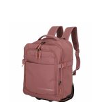 Travelite KICK OFF 2 ROLLEN RUCKSACKTROLLEY 40 CM LAPTOPFACH UNISEX Trolley blush/donkerroze Zalando.nl