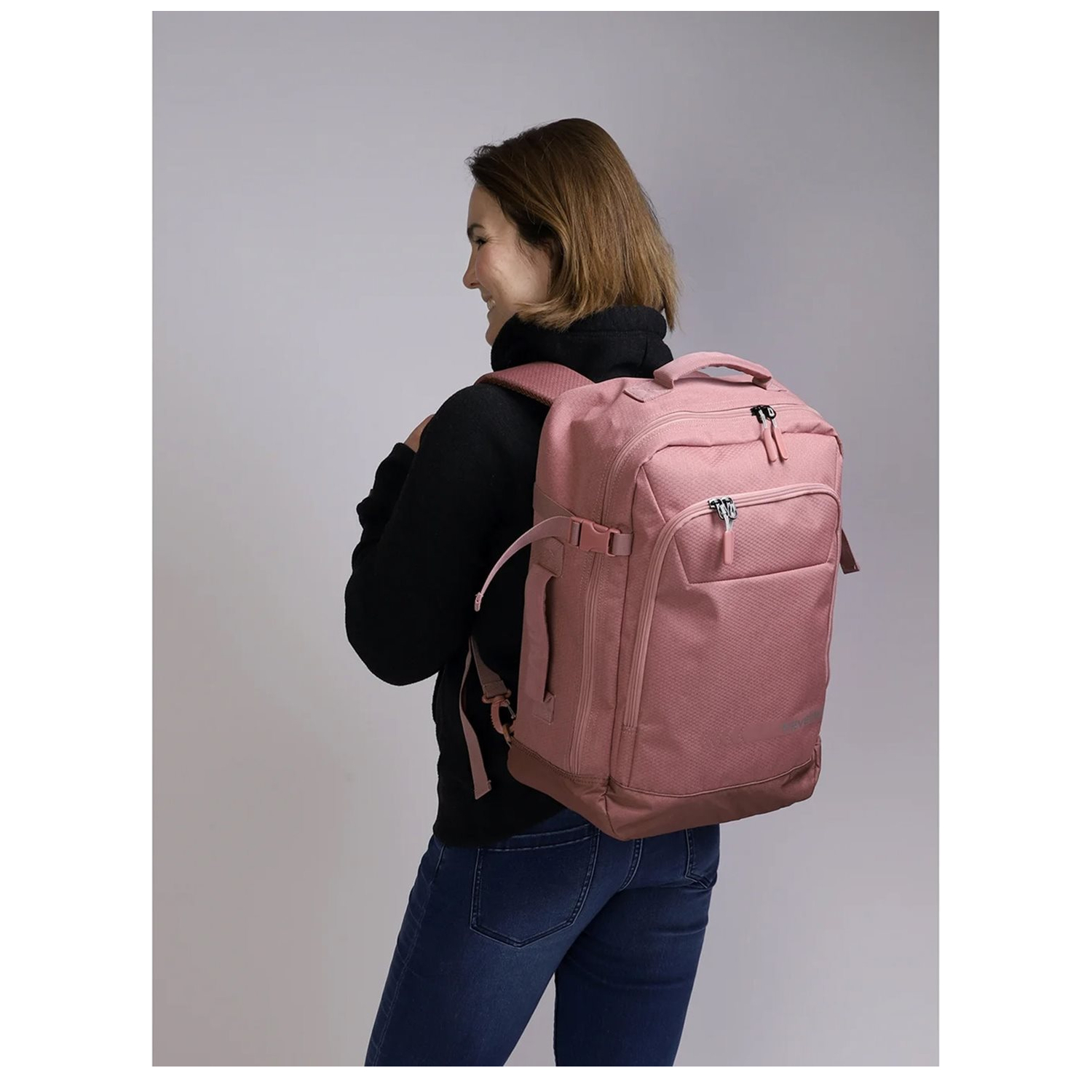 travelite-rugzak-314cch-1.jpg Travelite Kick Off Cabin Size Duffle/Backpack sage undefined - Afbeelding 1