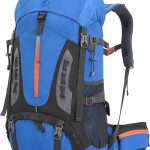 Trekkingrugzak, wandelrugzak, 60 liter, grote rugzak voor heren en vrouwen, scheur en... | bol