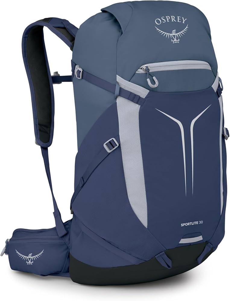trekkingrugzak-289gok-1.jpg Osprey wandelrugzak trekkingrugzak Sportlite 30 Hiking Backpack Serenity Blue blauw : Amazon.nl: Sport & outdoor - Afbeelding 1