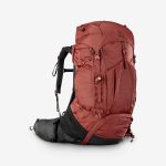 Trekkingrugzak MT500 Air 55+10 l voor dames rood