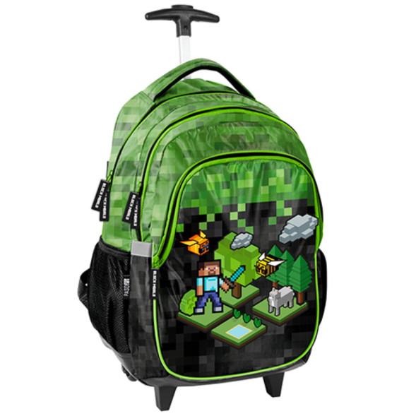 trolley-rugzak-278iww-1.jpg Gaming 45 CM trolley rugzak op wielen Schooltas - Afbeelding 1