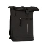 Mart Waterafstotende rolltop rugzak 'New York' 17 21L zwart