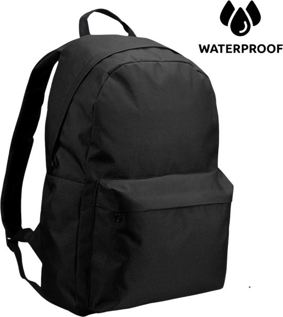 waterdichte-schooltas-547xhp-1.jpg Waterdichte Rugzak 25 Liter Zwart Schooltas Laptop Rugzak Dagelijks Gebruik,... | bol - Afbeelding 1