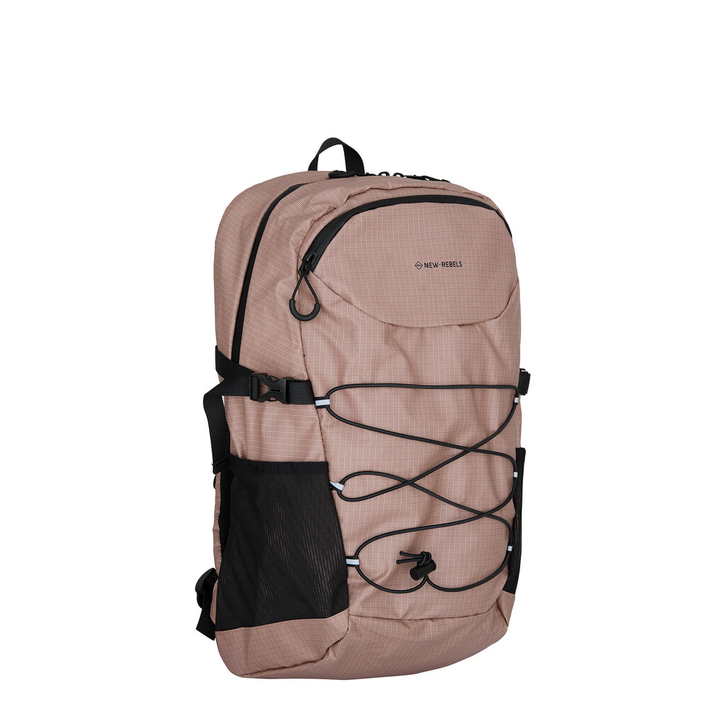 waterproof-rugzak-012keh-1.jpg New Rebels Hugo Carmichael Waterdichte Rugzak: Hiking Rugtas van 26 Liter Old Pink - Afbeelding 1