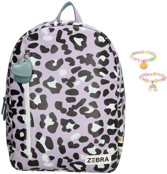 zebra-rugtas-147ycf-1.jpg Zebra Rugzak Panter Purple, luipaard print kinderrugtas, rugtas, kinderrugzak,... | bol - Afbeelding 1