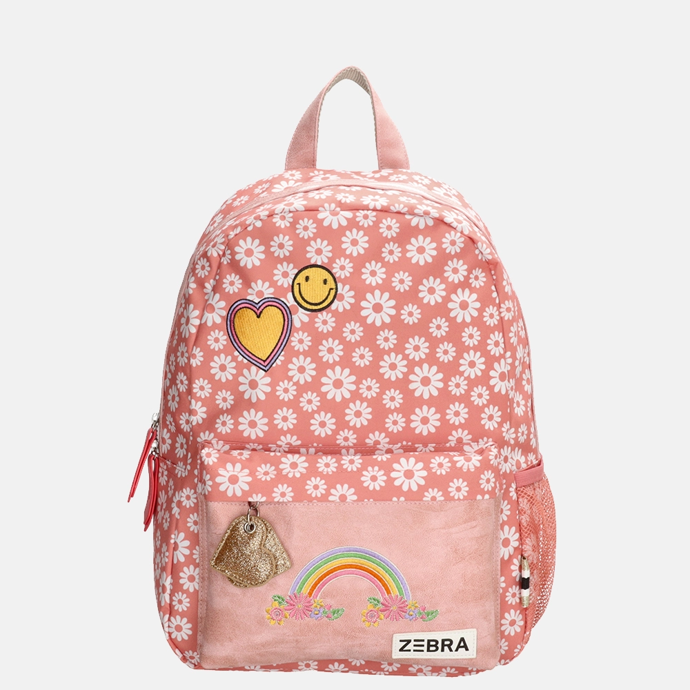 zebra-rugtas-277yrq.webp Zebra Trends daisy flower kinderrugzak M roze - Afbeelding 1