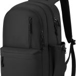 Zwarte rugzak voor tieners, lichtgewicht 15,6 inch laptoptas voor meisjes, jongens,... | bol