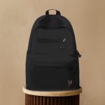 Zwarte Rugtas Urban Minimalist | Beste Kwaliteit | Personaliseerbaar