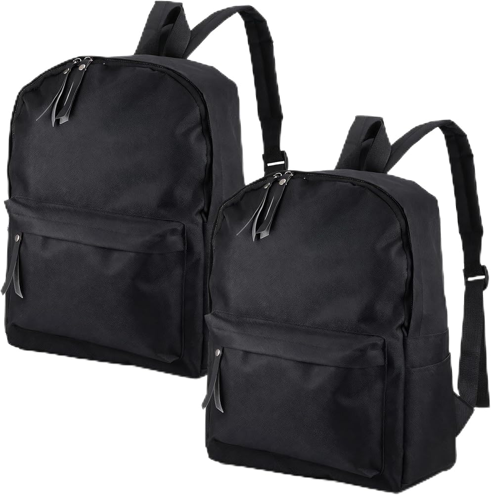 zwarte-rugtas-514xsx-1.jpg Hahorpa Zwarte rugzak voor heren en dames, vrijetijdsrugzak, waterdicht, schooltas, jongens, basisschool, versterkt, licht, schoolrugzak, ... - Afbeelding 1